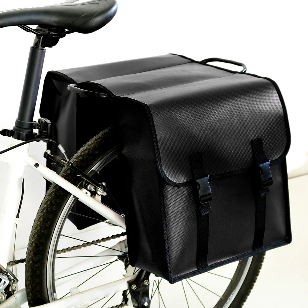 

Bicycle Rear Seat Bag MTB Bike Luggage Double Pannier Carrier Bag On The Trunk Cycling Case Bicycle Accessories Active