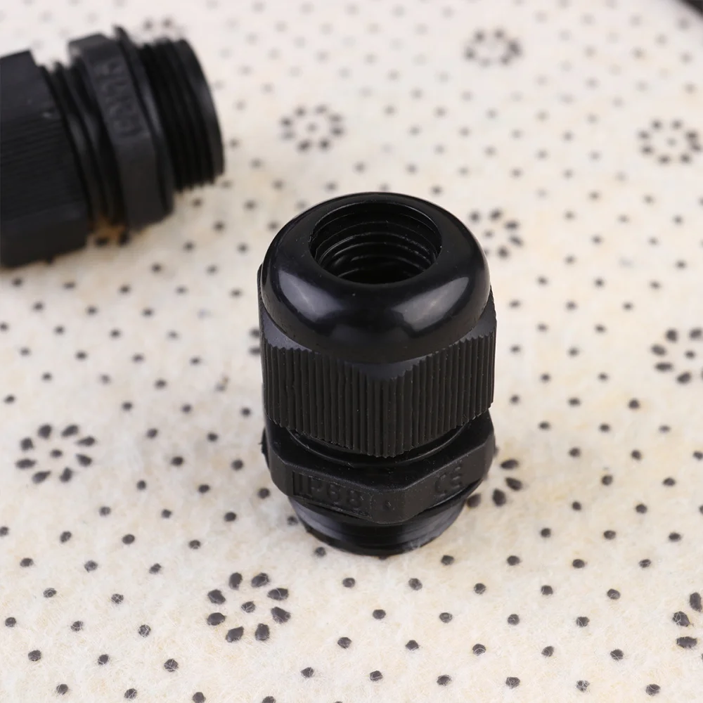 

5Pcs ABS Solar Panel Holder for RV and Yacht Solar Panel Junction Box Solar System Terminal Box (Black)