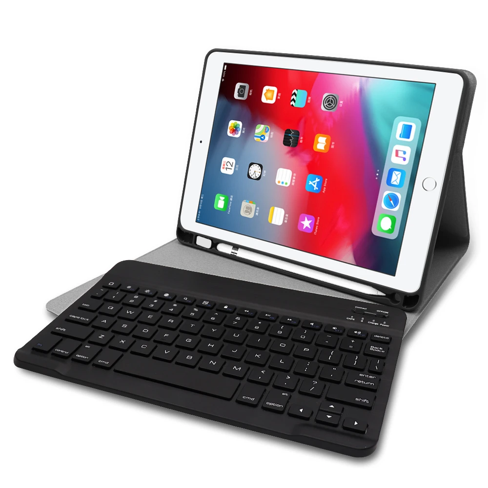 Для iPad Air 3 Pro 10 5 дюймов английская Bluetooth клавиатура с тканевой зернистой