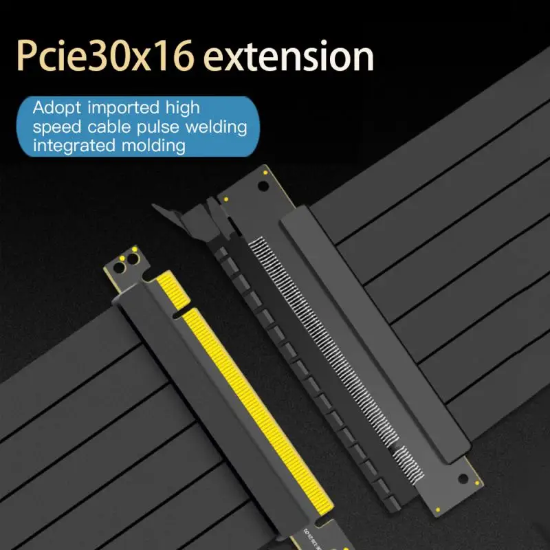 

Новый полноскоростной 3,0 PCI-E X16 кабель расширения графической карты удлинитель PCI Express Райзер экранированный удлинитель для майнинга Eth Btc