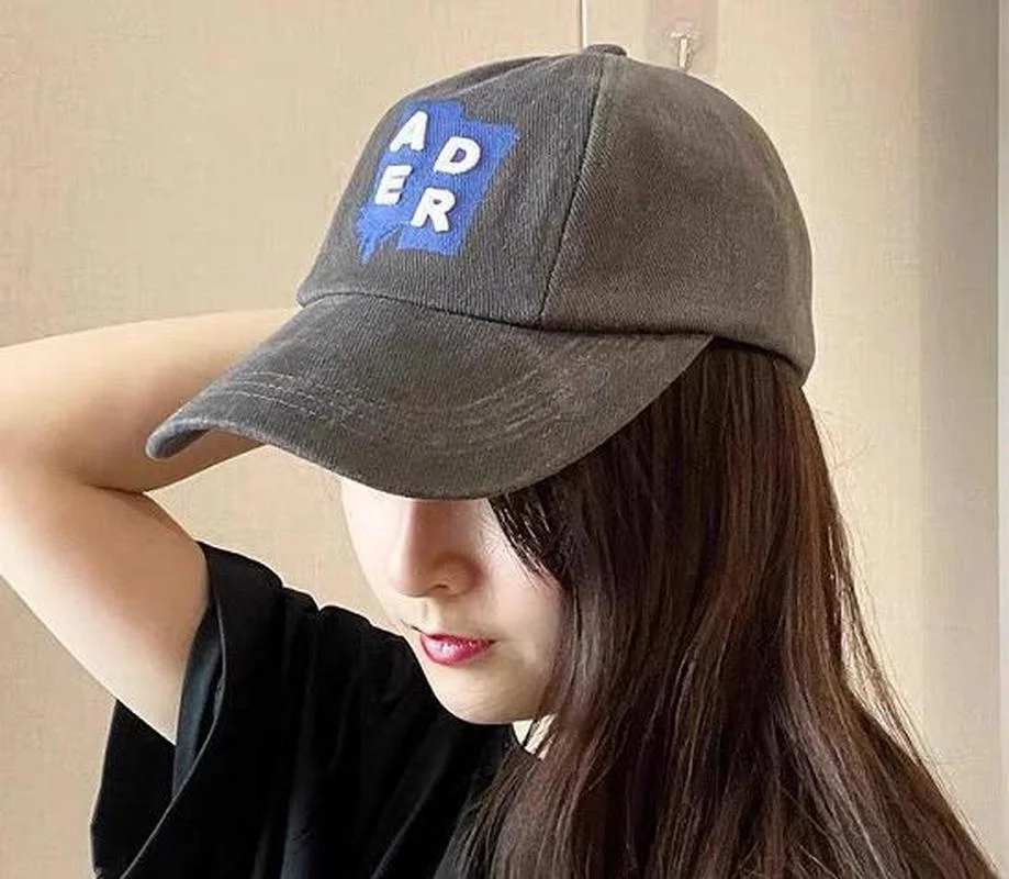 

22SS 3D Embroidery Logo ADER ERROR Hats Men Women 100% Cotton Adjustable ADER Hats Hip Hop High Street Four Seasons