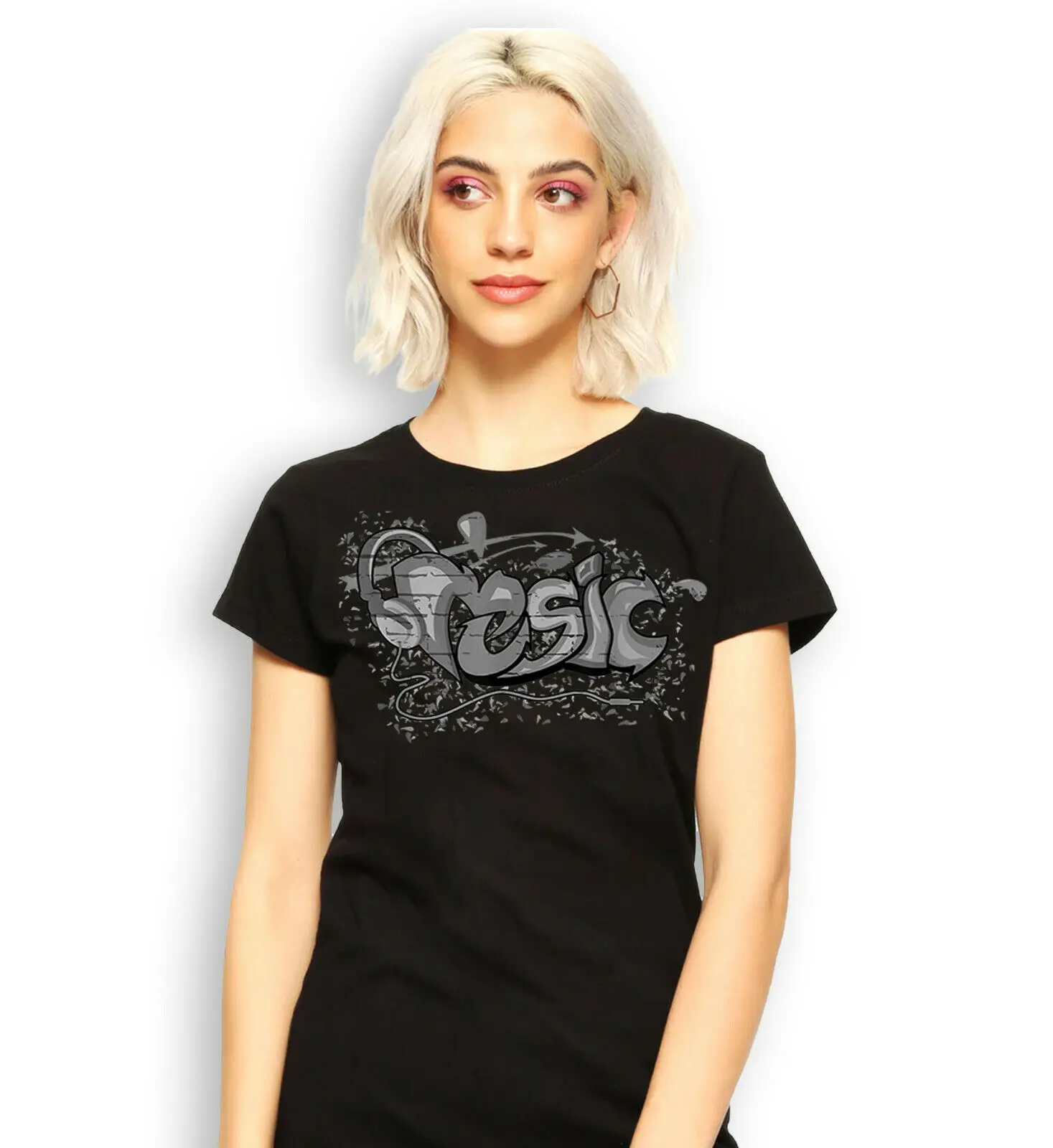 

Music Lovers Art Shirt, Beautiful Calligraphy Music T-Shirt, Art Music Tee