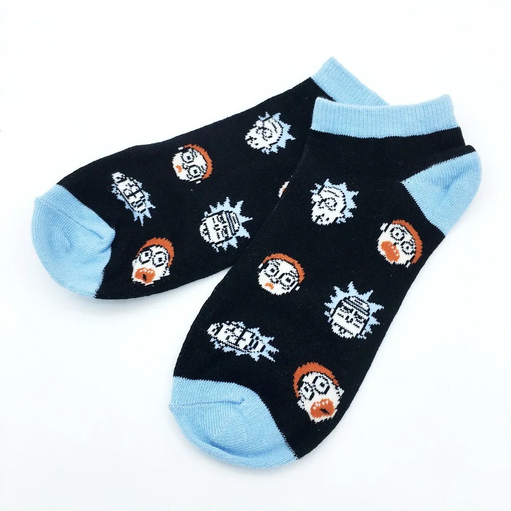 Короткие носки в стиле аниме Модельные туфли Дизайнерские короткие Тонкий носок