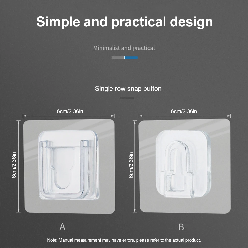 

Double sided Adhesive Wall Hooks Hanger Strong Transparent Suction Cup Sucker Kitchen Bathroom Wall Storage Holder