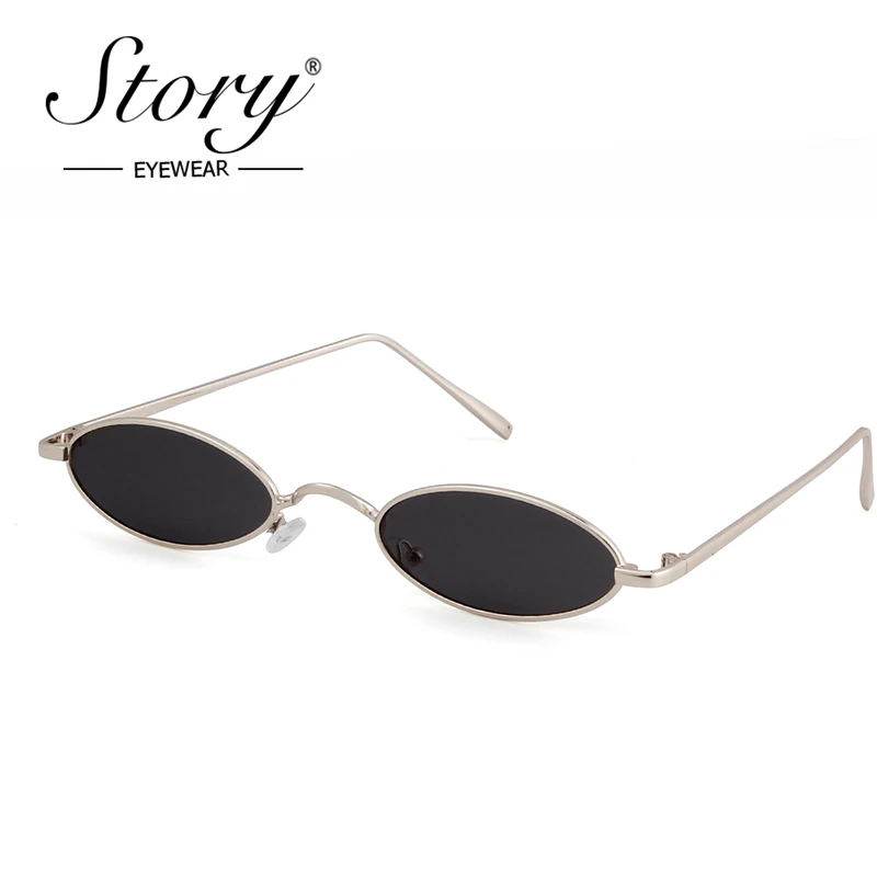 Очки солнцезащитные овальные в стиле ретро для мужчин и женщин винтажные