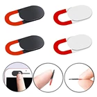 Веб-камера для ноутбуков затвора камеры Защитная крышка с защитой от подглядывания зарядное устройство для iPad iphone Мобильный телефон планшетный компьютер линзы наклейки