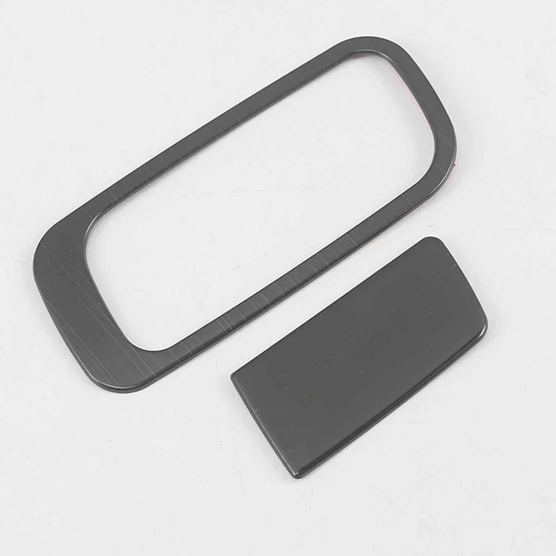 SUNFADA нержавеющая сталь матовый черный автомобиль украшение интерьера/обновление