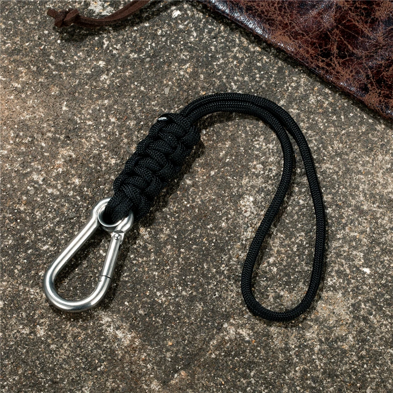 

MKENDN Outdoor Umbrella Rope Camera Anti-lost Lanyard Climb Keychain Tactical Survival Tool Carabiner Hook Cord Backpack Buckle