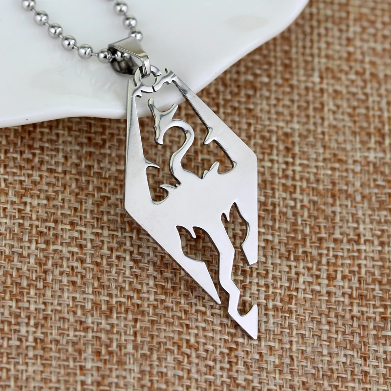 Цепочка с подвеской в виде дракона для мужчин стильное ожерелье кулоном стиле