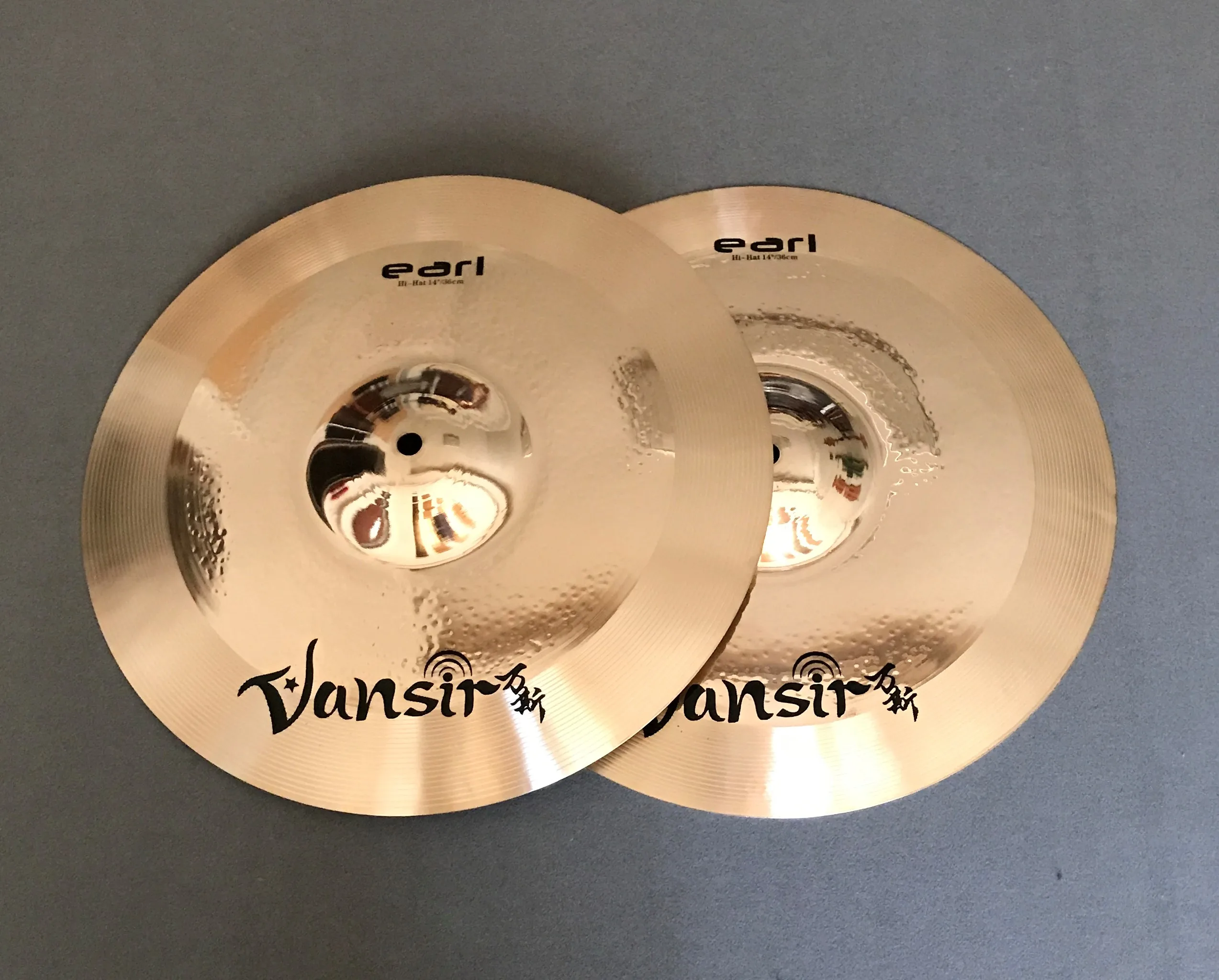Фото Тарелки ручной работы Vansir B20 Earl Series 8'' Splash+12'' Splash+14''HH+16''Crash+18''Crash+20''Ride +16''China+Cymbal Bag №2