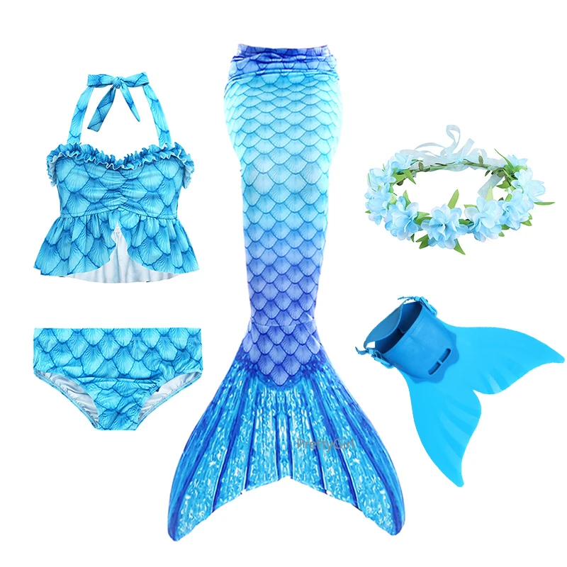 Лидер продаж красивое пляжное бикини русалки с хвостом Костюм Русалки