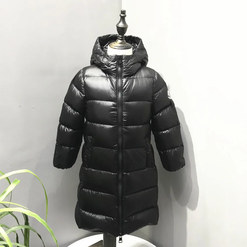 Теплые зимние пуховые куртки для мальчиков и девочек размер 30 градусов зимнее