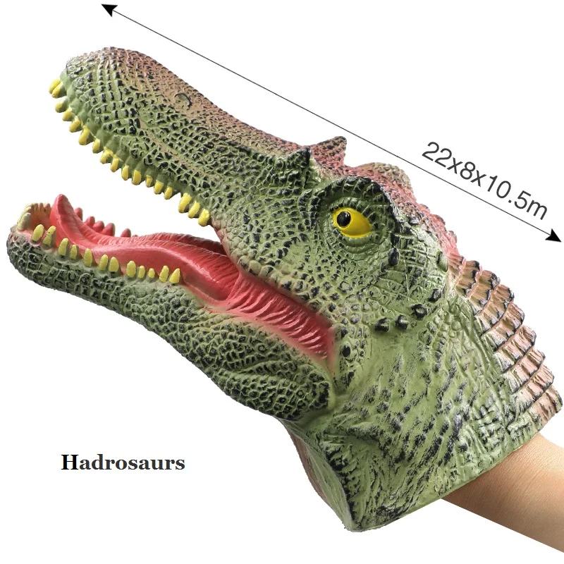 Куклы Динозавры T Rex перчатки динозавров мягкие резиновые реалистичные куклы