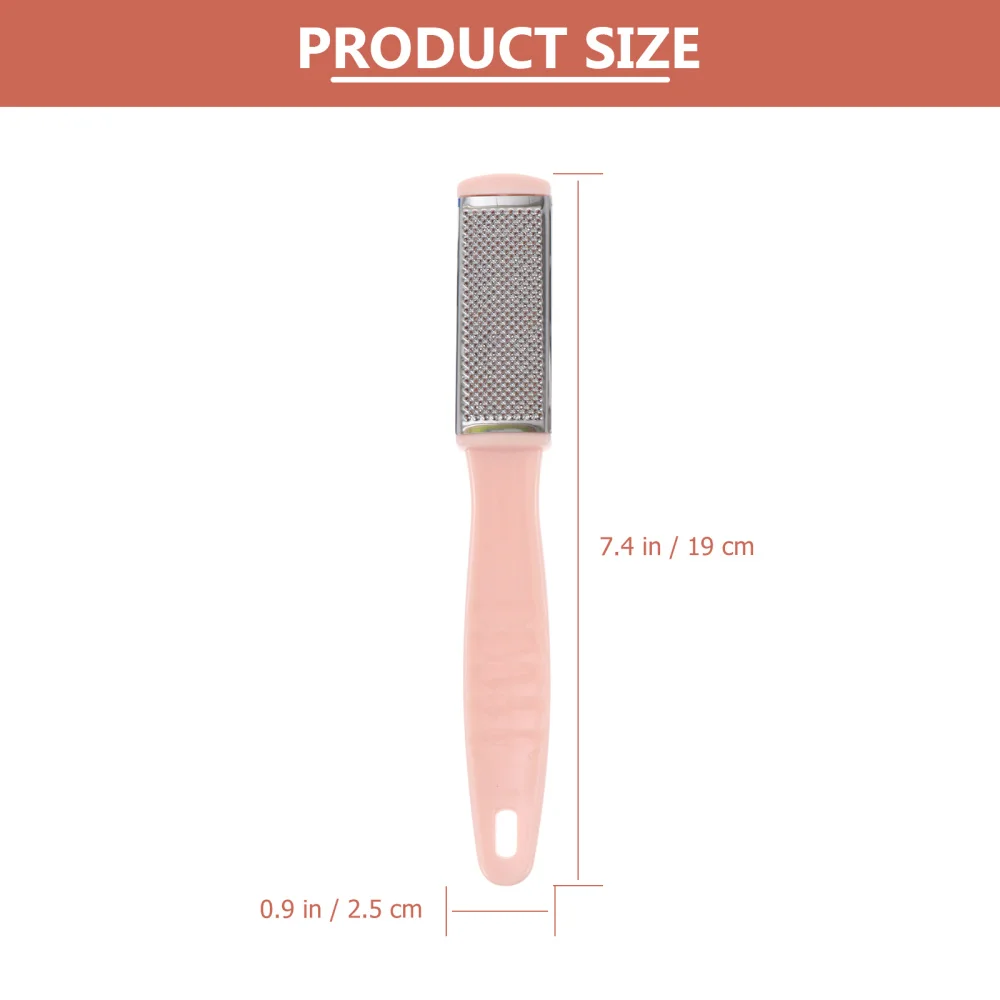

4pcs Pedicure File Double-side File Callus Remover Foot Scrubber Foot Care Tool