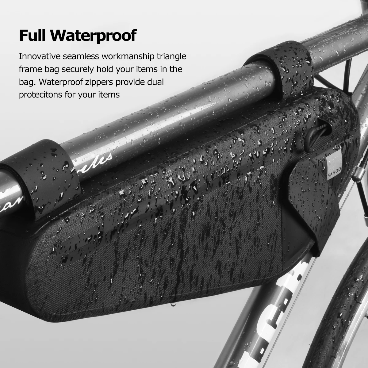 Велосипедная сумка верхняя труба передняя рама велосипедная водонепроницаемая