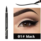 Черная жидкая подводка для глаз, ручка, деликатный водостойкий макияж, Женская подводка для глаз, карандаш, фотокарандаш, корейский косметический инструмент для красоты