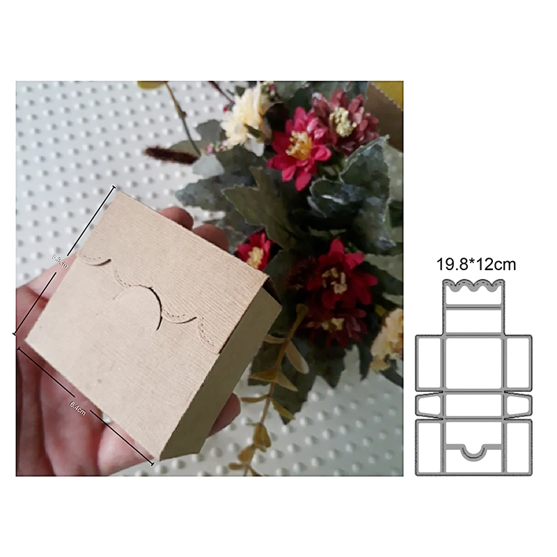 

Candy Box case Gift Wedding METAL CUTTING DIES Stencil Scrapbooking Photo Album Card Paper Embossing Craft DIY