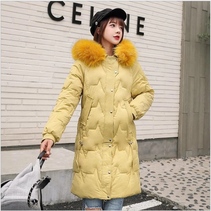 

New Slim Fashion Women's Winter jacket Hooded Clothing Down Cotton Parkas Winter Coat For Girls Plus Size Wadded Jackets 386