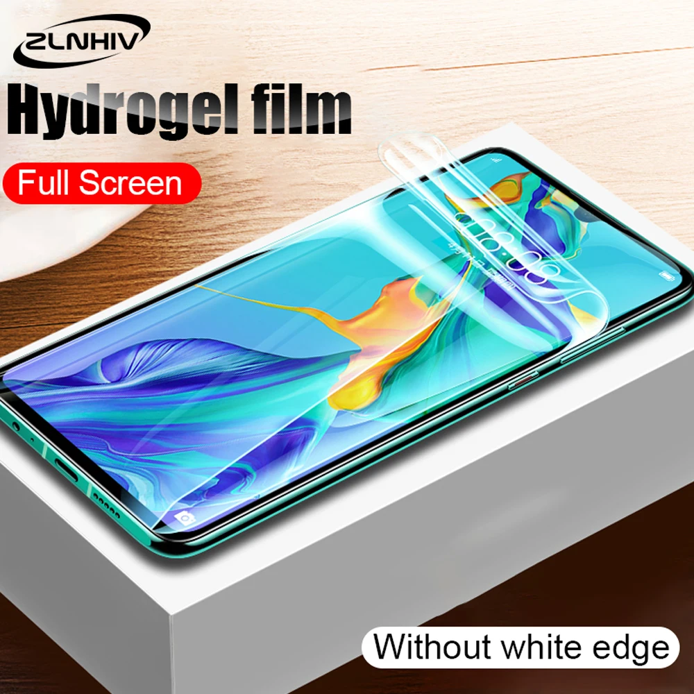 Мягкое полное покрытие zlnвич для huawei mate 20 pro 20X Гидрогелевая пленка не стекло 9 10 lite