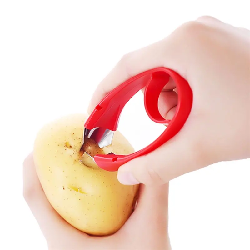 

Profession Pineapple Eye Peeler Portable Seed Remover Cutting Clip Fruit Vegetable Tools Tweezers Stainless Steel Kitchen Gadget