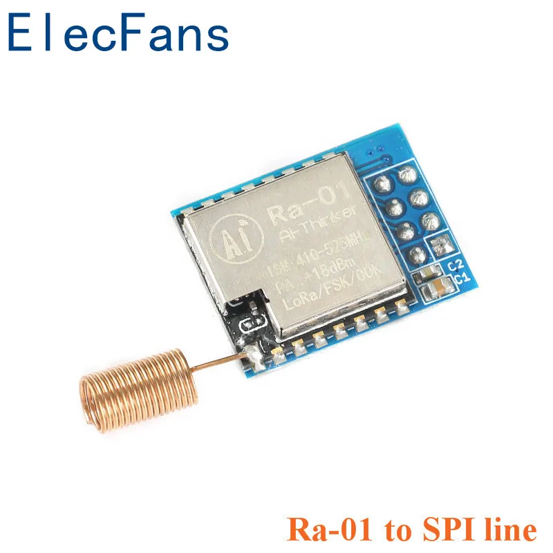 Ra-01 SPI линия SX1278 LoRa модуль расширения спектра Беспроводной передачи 433 МГц/SPI