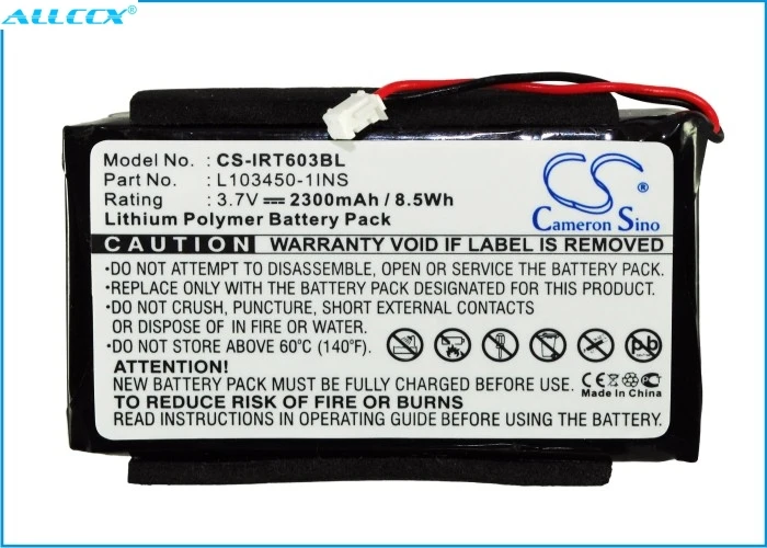 Cameron Sino 2300 мАч аккумулятор 102 578 004317 221 001 L103450 1INS для Intermec 600 Pen 601 602 603 603|Цифровые