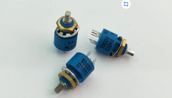 

TOCOS Q10YS B203M 20K B20K потенциометр, электрический переключатель скорости колес, синий потенциометр