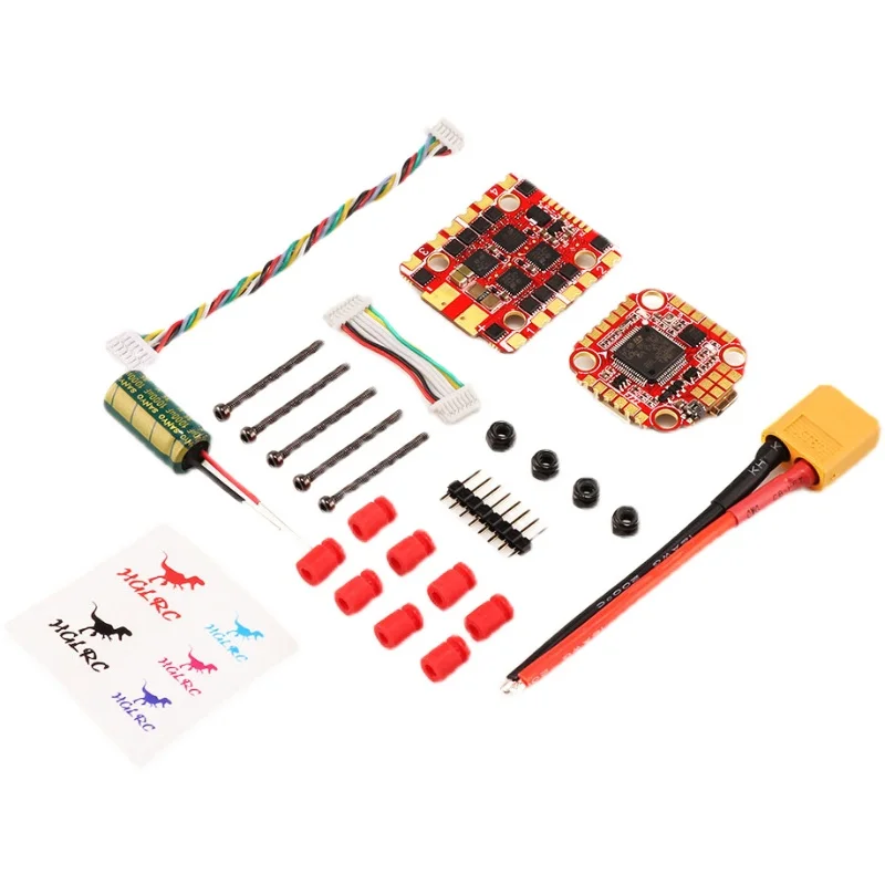 

HGLRC Zeus F730 STACK 20X20MM 3-6S MPU6000 F722 Flight Controller 30A BL32 4in1 ESC for FPV Racing Freestyle Drones DIY Parts