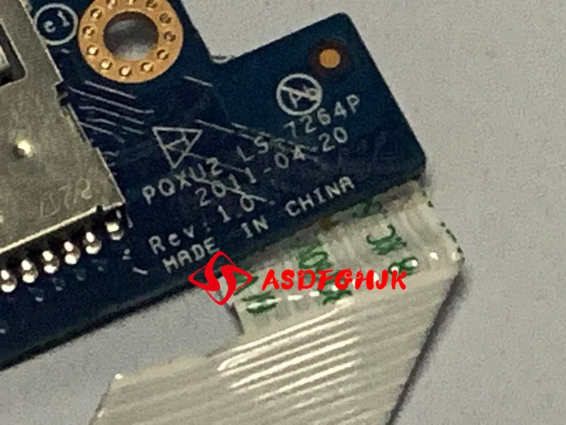

PQXU2 SD Board w/ Cable For Lenovo IdeaPad K1 Tablet,P/N LS-7264P 31050830 Works perfectly