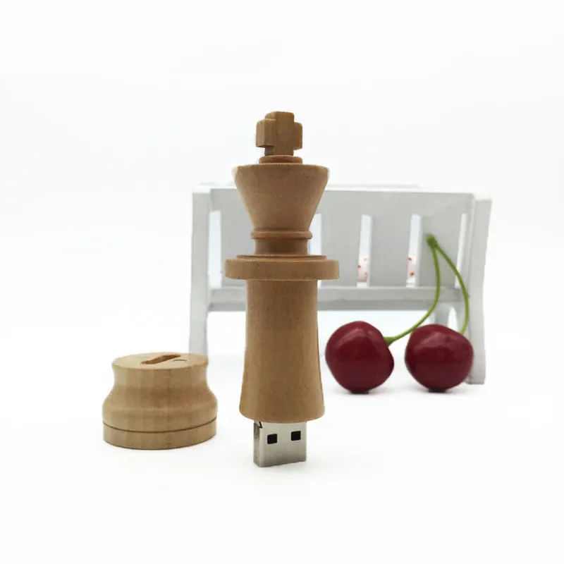 Креативный usb флеш-накопитель 128 ГБ usb 2,0 флеш-накопитель 64 ГБ 32 ГБ usb флешка 4 ГБ 8 ГБ 16 ГБ Флешка ключ деревянный международный шахматный подарок