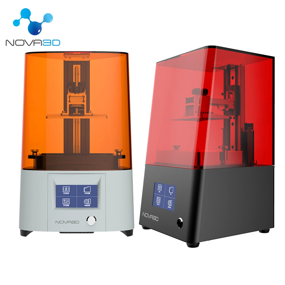 NOVA3D SLA 3d принтер 2K MONO MSLA Принтер Комплект 405nm LCD полимерный 3D ювелирные