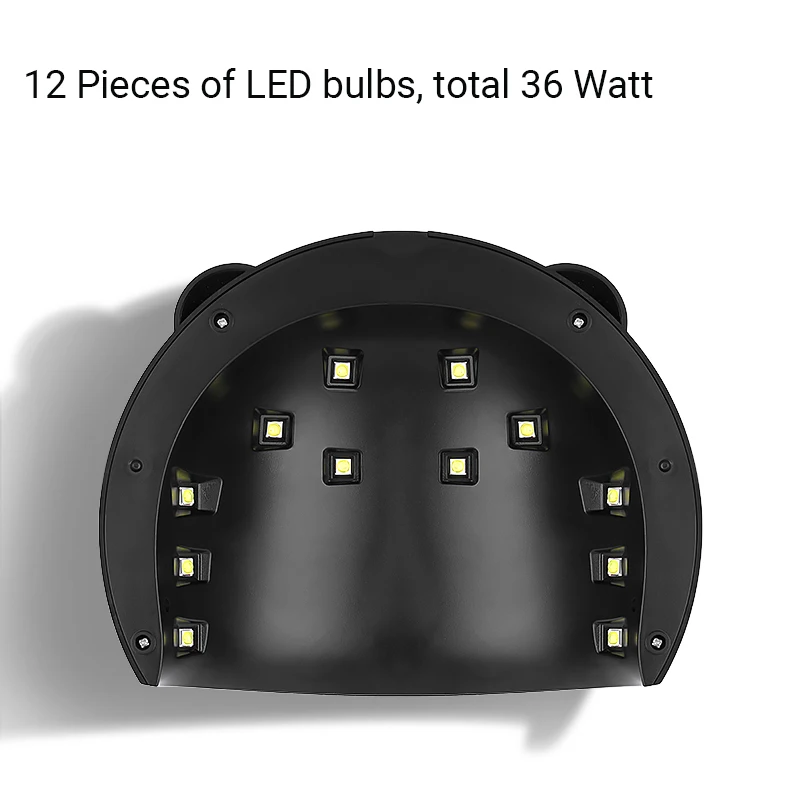 УФ-лампа для сушки гель-лака 36 Вт с таймером | Красота и здоровье