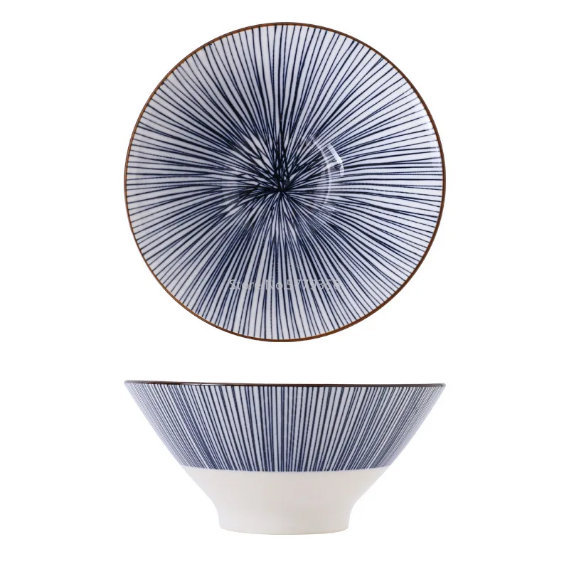 5 5-дюймовый шляпа чаша японский шар риса чистая красная миска для каши салатник