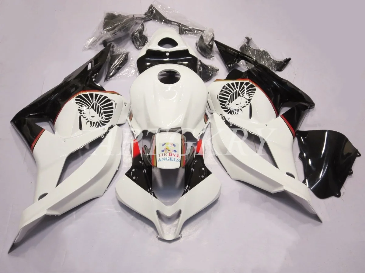 

4 Gifts New ABS Motorcycle Fairings Kit Fit For HONDA CBR600RR F5 2009 2010 2011 2012 Bodywork Set Custom White Black
