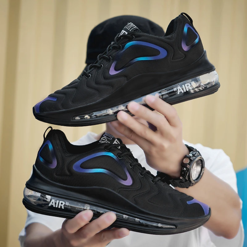 Comfortable 2019 Fashion Lycra Sneakers Men Casual For Male Shoes Adult Autumn New Unisex Running Footwear High Quality |