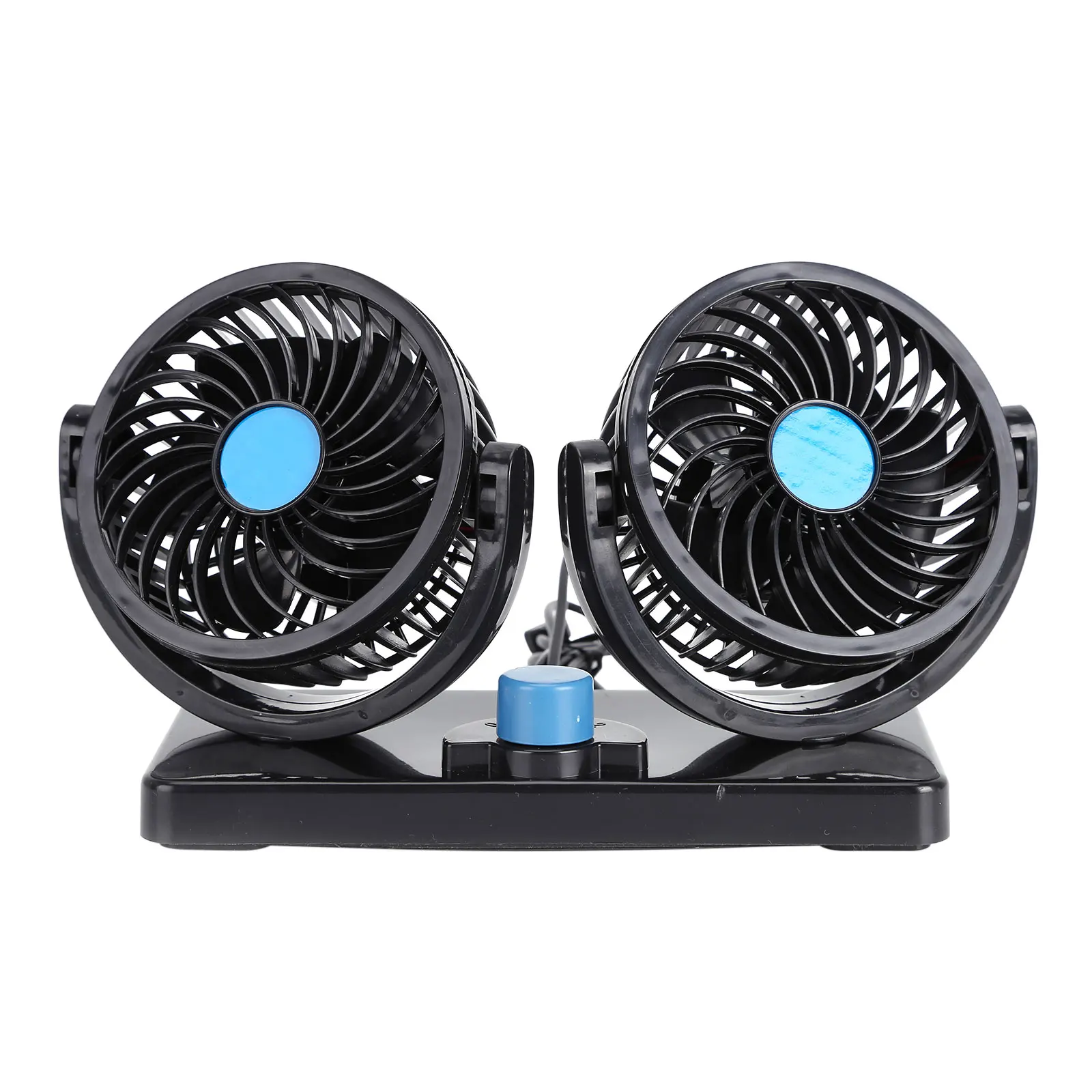 

Mini Car Fan 5V General Motors Mini Electric Fan Car Double Head Shaking Head USB Air Cooling Fan 20.5X13.8 cm