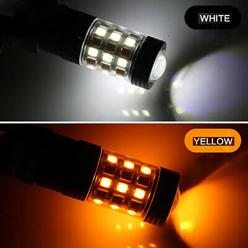 

Reverse Light 12V-24V Signal 2015-2017 Switchback 2835 SMD Tail 7443 DRL