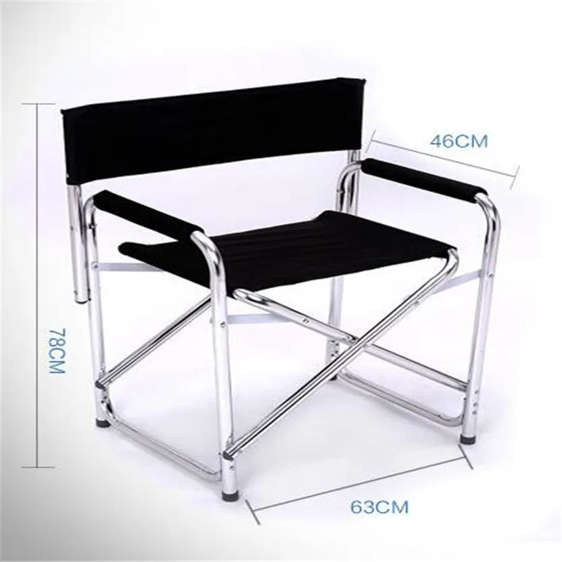 저렴한 최신 더블 레이어 코튼 패딩 라운지 의자, 알루미늄 합금 사무실 의자, 휴대용 접이식 의자, 야외 해변 의자