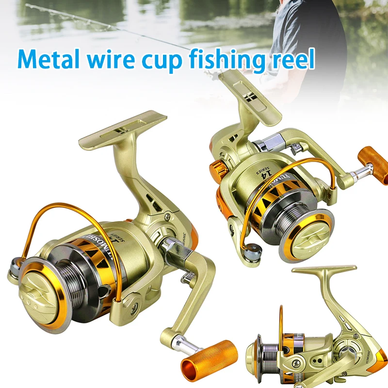 

Spinning Fishing Reels Smooth Powerful Baitcast Tackle Accessories for Saltwate Fresh Water катушка рыболовная Pesca рыбалка