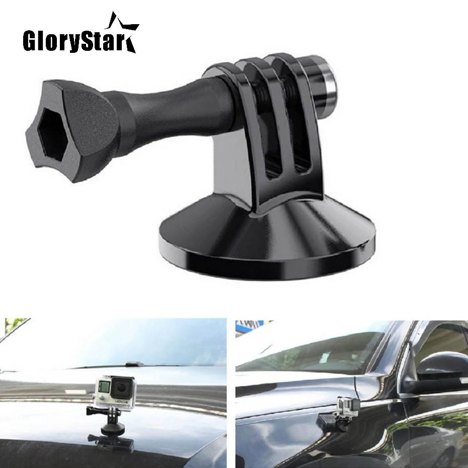 Аксессуар GloryStar для камеры Gopro 876543S OSMO XIAOMI YI магнитная Автомобильная присоска