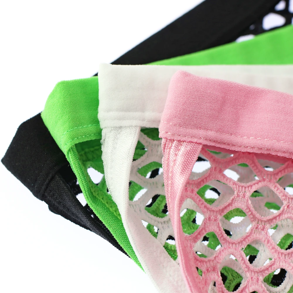 Трусы-брифы мужские трусы-плавки в сеточку пикантное нижнее белье с высокой