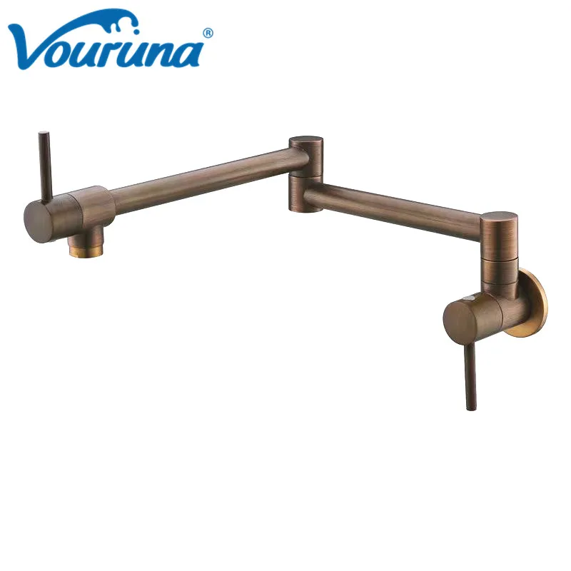 Vouruna смеситель для холодной воды античный латунный настенный кухонный кран