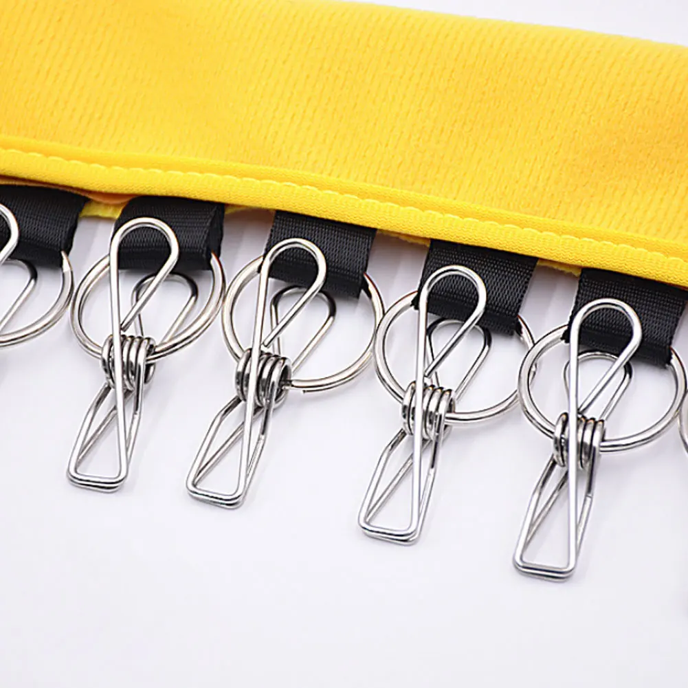 

10 Clips Holder Cap Portable Foldable Closet Door Hanger System Hat Rack Storage Organizer Self Adhesive Travel
