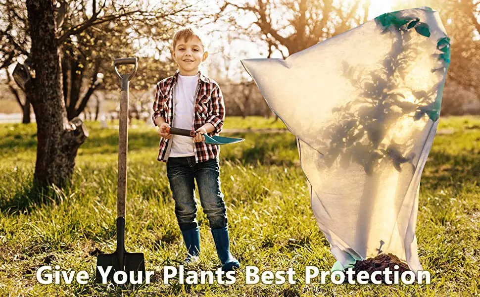 

Plant Cover Winter Warm Cover Tree Shrub Plant Protection Bag Garden Plant Antifreeze Small Tree Winter Plant Protection Bag