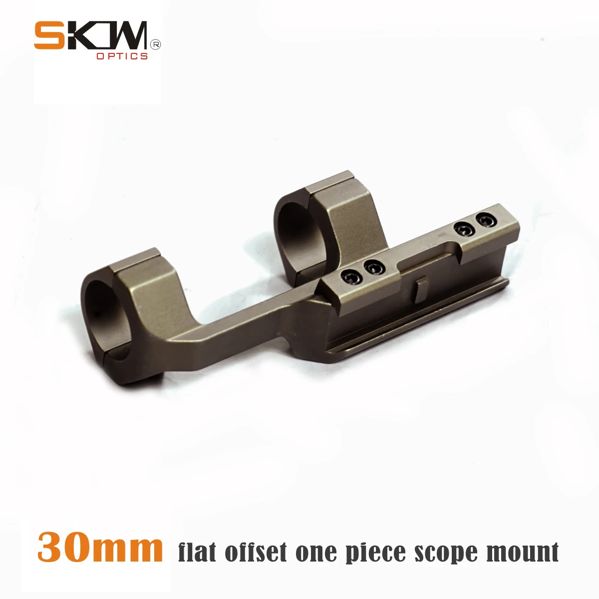 

Free Shipping SKWgearYellow, desert 30mm rings AR15 M4 Flat Offset One Piece Scope Mount 1913 Picatinny Rails