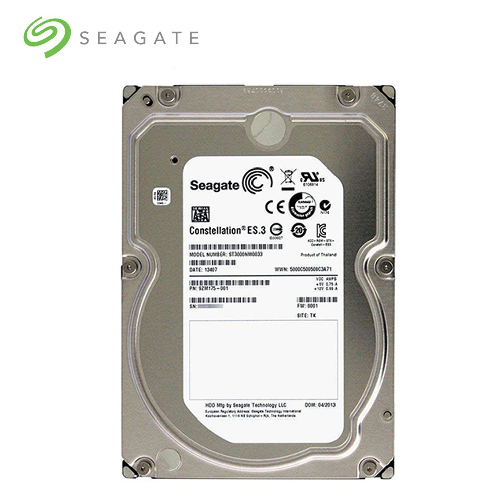 Бренд Seagate SAS 2 ТБ настольный компьютер 3 5 &quotпредприятие жесткий диск SATA Gb/s 6Gb/s 7200
