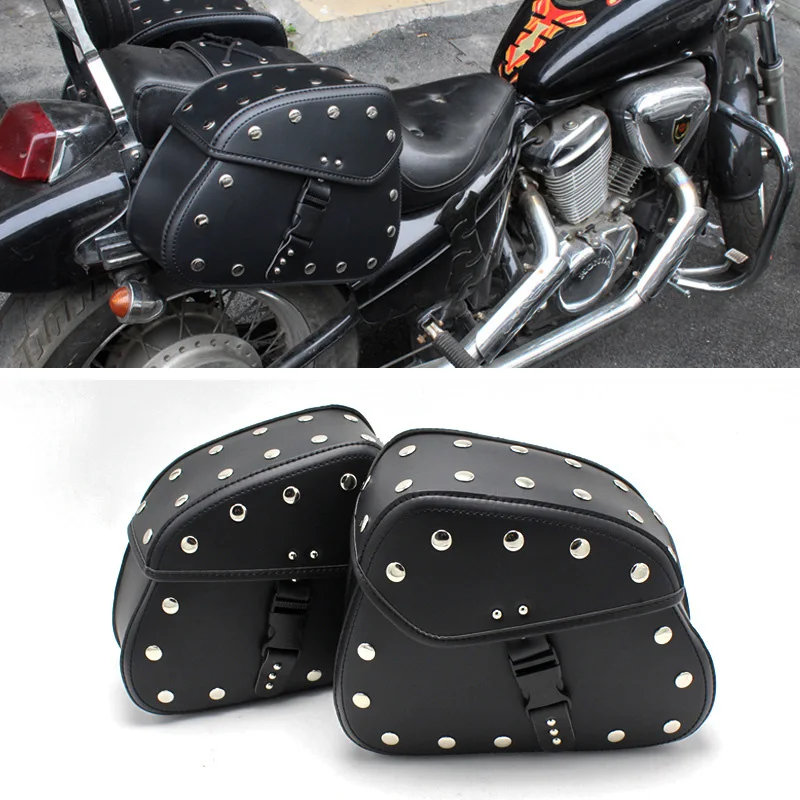 

Портфель для Harley в стиле ретро, боковая мотоциклетная сумка, кожаная Водонепроницаемая многофункциональная велосипедная сумка, Дорожный чемодан, седельные сумки