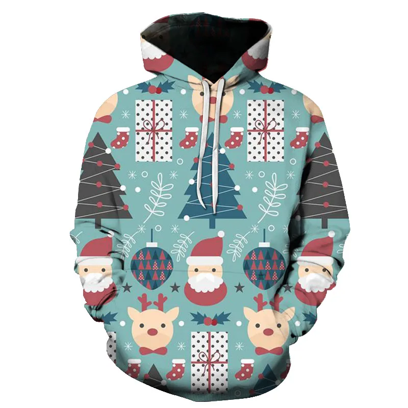 Осенние тонкие женские толстовки с капюшоном Merry Christmas 3D печать полный рукав толстовки Топы повседневные женские Снежинки Снеговик подарочные пуловеры уличная одежда - Цвет: picture color