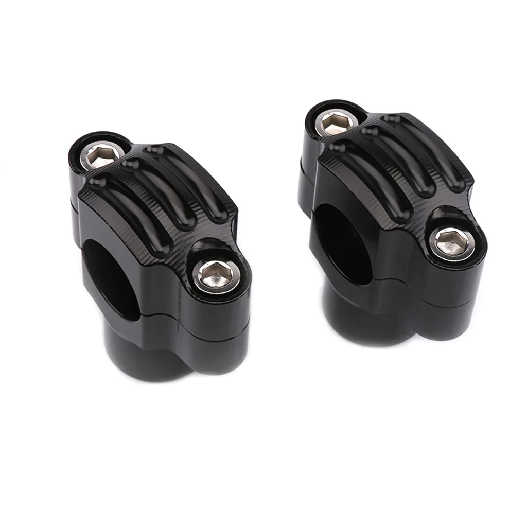 

Universal 22MM 7/8'' Off Road Motorcycle Handler Bar Handlerbar Riser Mount Clamp Lifter Adapter Clamps Moto Scooter Accessories