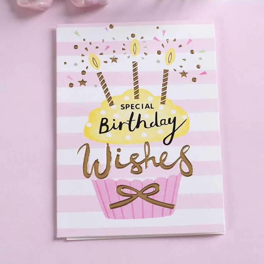 10 шт. мультяшный картон фламинго гавайский Единорог вечерние открытки украшения